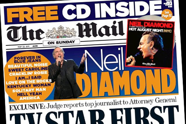 Mail on Sunday: launches ad competition