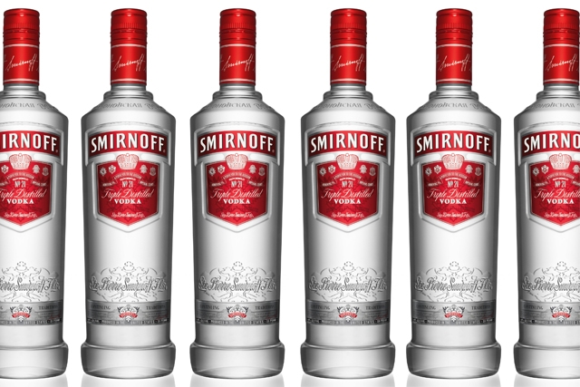 Smirnoff: backing Kiss cover