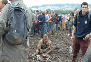 Weekend's events blighted by wet weather