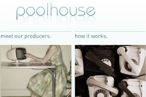 Poolhouse...talent-finding website