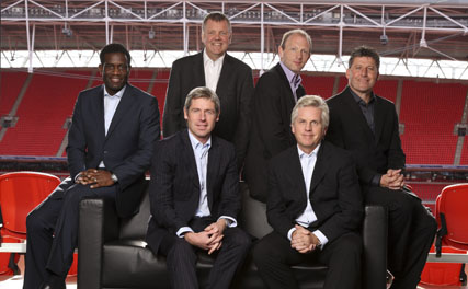 ITV1's football team: UEFA Champions League match