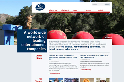 Endemol: acquiring three production companies from IMG