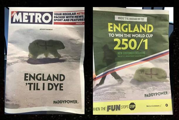 Paddy Power: why we decided to stoke outrage with a graffitied polar bear