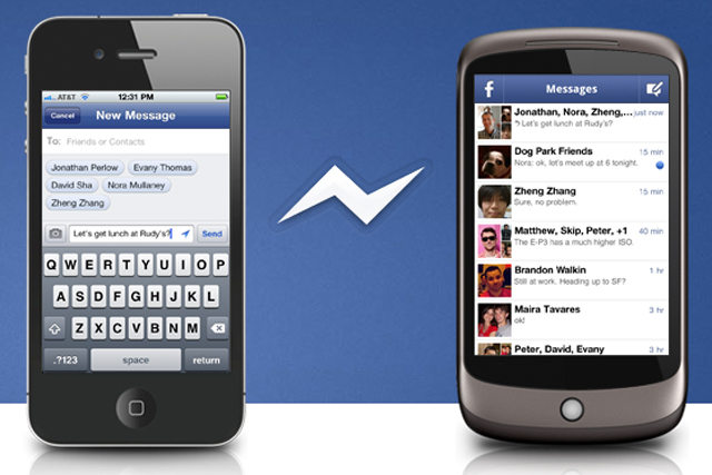 Facebook Messenger: tops BR app chart