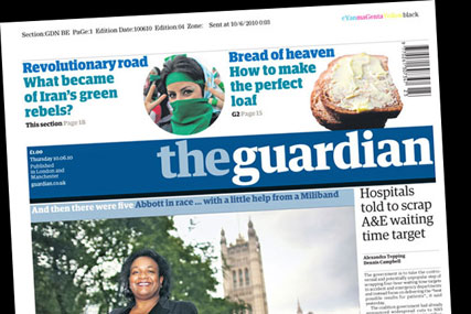 The Guardian: gained top honours at AOP Digital Publishing awards