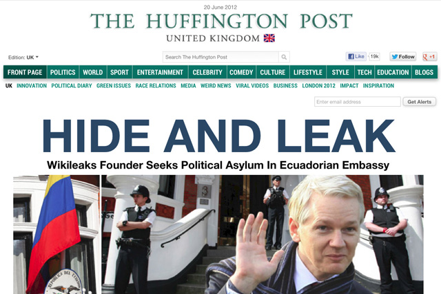 The Huffington Post: underwhelming first year in the UK