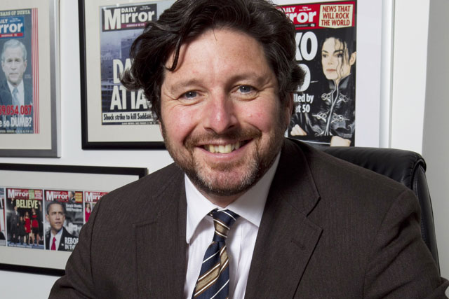 Lloyd Embley: editor of the Daily Mirror and Sunday Mirror
