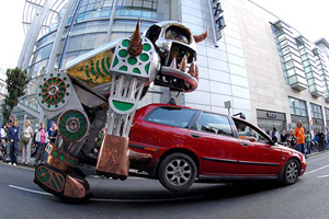 Illuminated car parade to hit UK cities