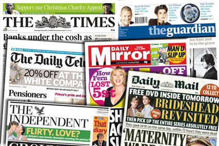 Newspapers: under threat