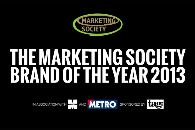 Marketing Society: Brand of the Year 2013