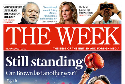 Dennis Publishing's The Week, up 10.3% year on year
