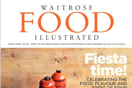 Waitrose Food Illustrated, produced by John Brown