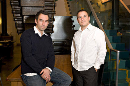 Burley (l) and Bolton: the pair will be reunited at CHI & Partners