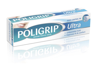 GlaxoSmithKline overhauls Poligrip denture brand
