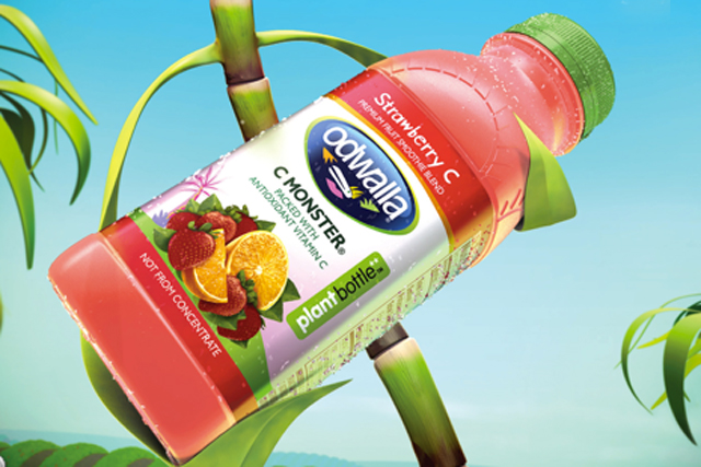 Odwalla: 100% recyclable bottle is distributed in the US