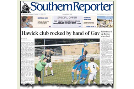 The Southern Reporter: one of six Johnston Press weeklies trialling paywalls
