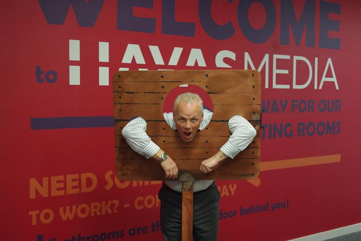 Marc Mendoza: standing in the stocks for charity