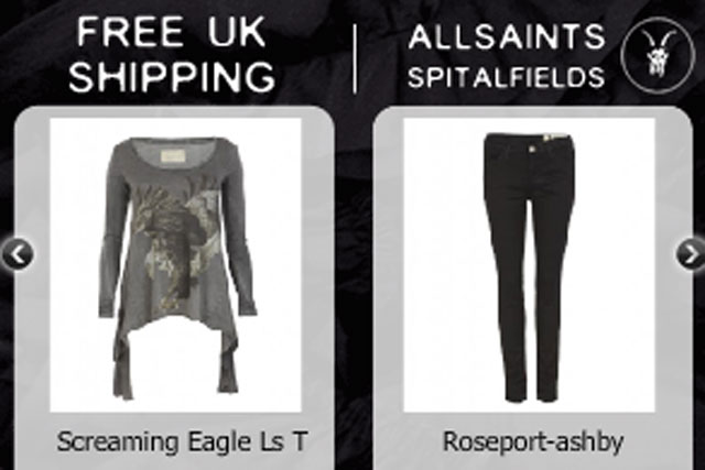 All Saints: Struq debuts opt-out online ads