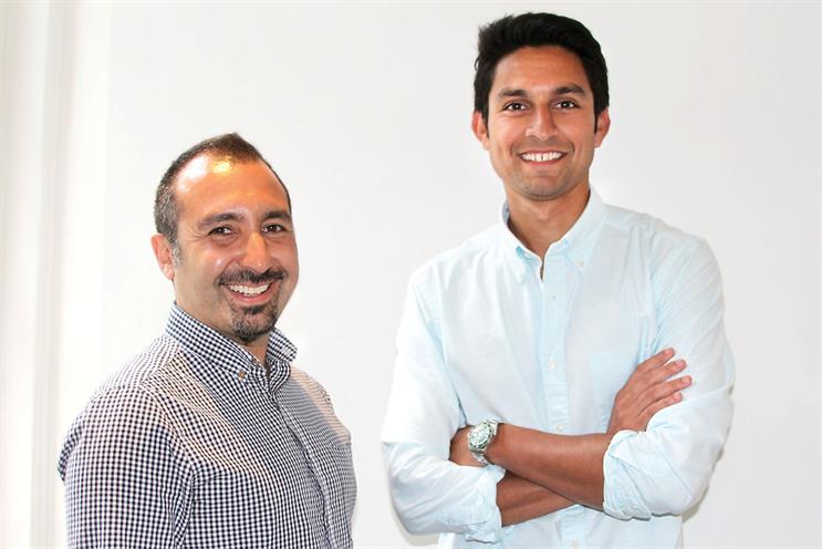 Habib (l) and Shah: partners