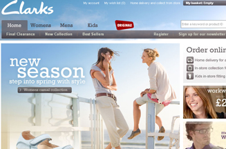 clarks uk website