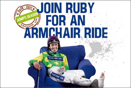 Racing UK: fits campaign around jockey Ruby Walsh's injury