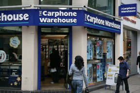 Growth in customer acquisition boosts Carphone Warehouse