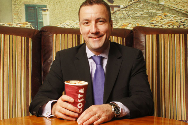 Jim Slater: managing director of Whitbread-owned Costa Coffee Enterprises