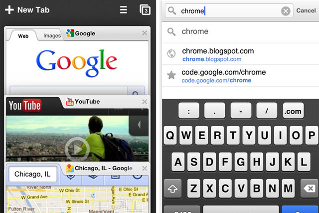 Google: launches Chrome app