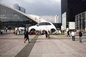 Giant Fiat 500C to be installed on Oxford Street