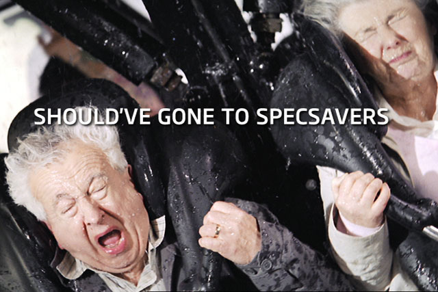 Specsavers: 'rollercoaster' campaign