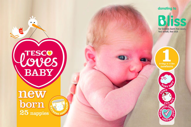 Tesco takes aim at FMCG giants with launch of baby brand