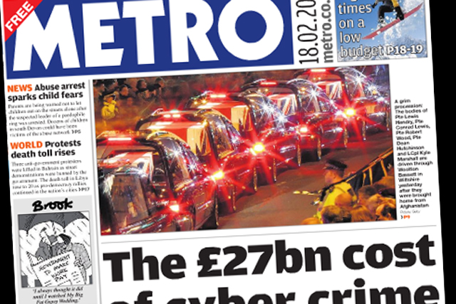 Metro: free paper revamps apps