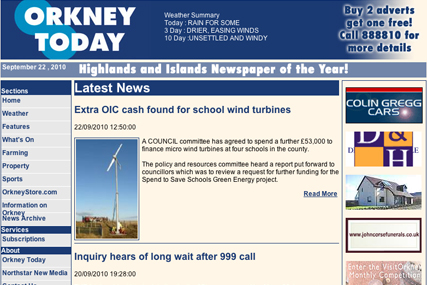 Orkney Today: closing after seven years