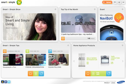 Smartnsimple: dedicated Samsung site screens housekeeping tips