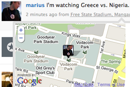 Twitter uses World Cup to launch location function