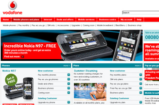 Vodafone contracts back in Carphone Warehouse next week
