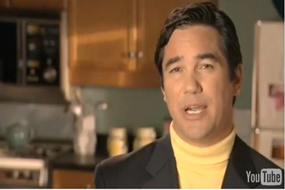 Microsft has released a series of ads starring Dean Cain to promote IE 8