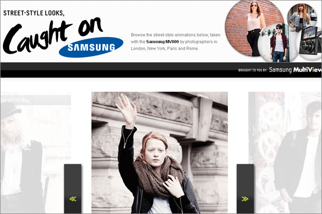 Samsung: partners with Condé Nast for digital campaign