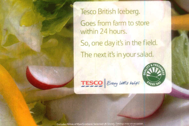 Tesco: ASA bans lettuce freshness ad for making misleading claims