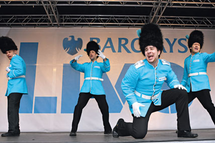 Barclays: runs talent competition
