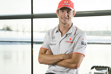 Jenson Button: featuring in Hilton Hotels' marketing push
