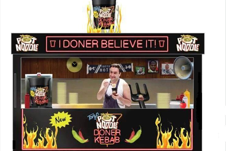 Pot Noodle live campaign