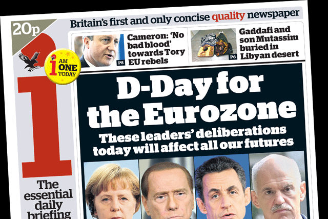 The i: celebrates its first birthday today