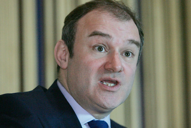 Ed Davey: secretary of state for energy and climate change 