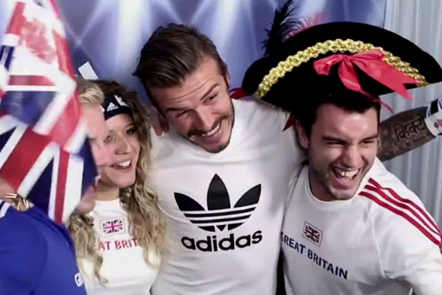 Adidas: video of David Beckham's surprise photobooth visit boosted Twitter activity