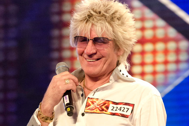 The X Factor: Rod Stewart lookalike Alex McLeish