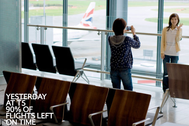 BA: 'terminal 5 is working' by Bartle Bogle Hegarty
