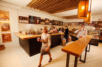 Restaurants and retailers refresh their brands by revamping their stores