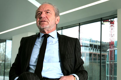 Sir Alan Sugar...Apprentice guru and former Amstrad bos
