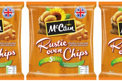 McCain: uses traffic light nutritional labels